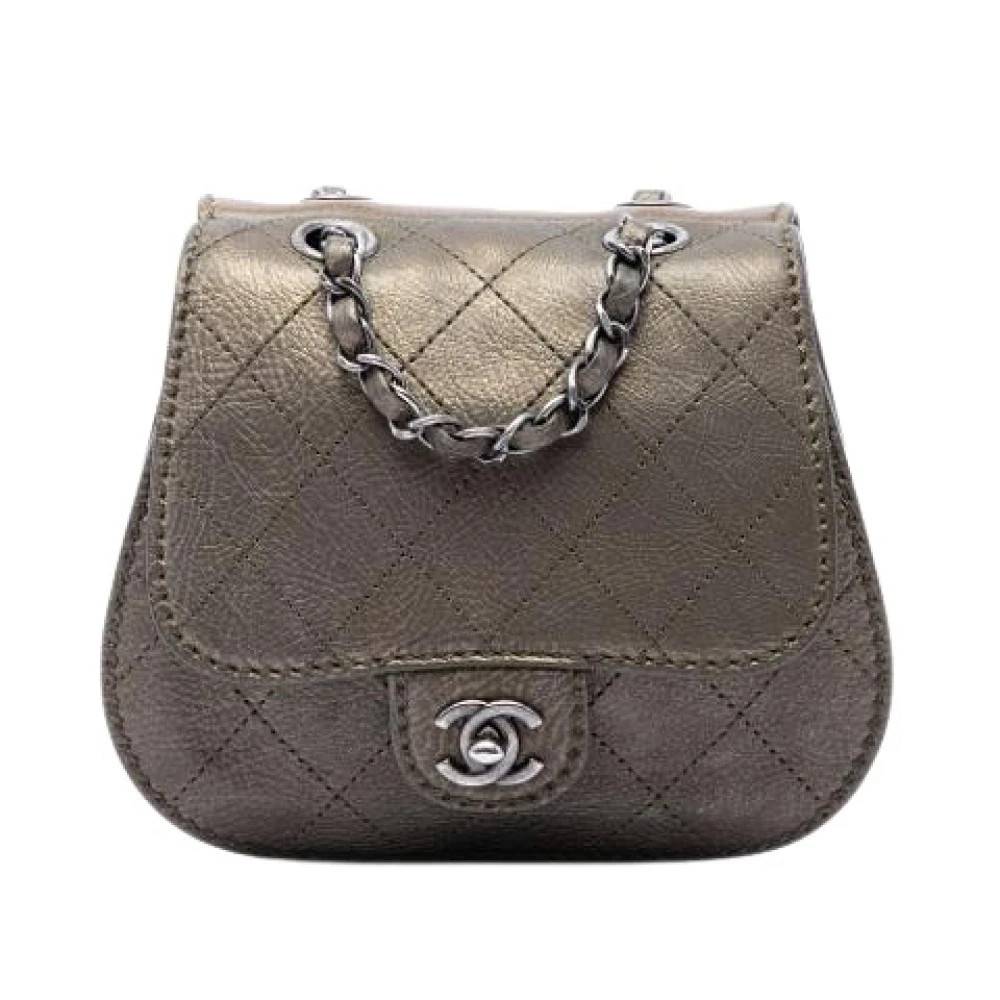 Chanel Vintage - Pre-owned Mini Crossbody Flap Bag Vintage - Dam - ONE Size - Läder