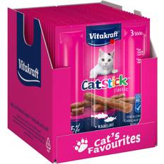 Vitakraft - Cat treats - 20 x Cat Stick® with cod and coalfish x 3 sticks - 18g (bundle)