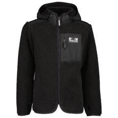 Didriksons Kid's Exa Full-Zip 2 Fleecejakke Børn størrelse 170 farve sort