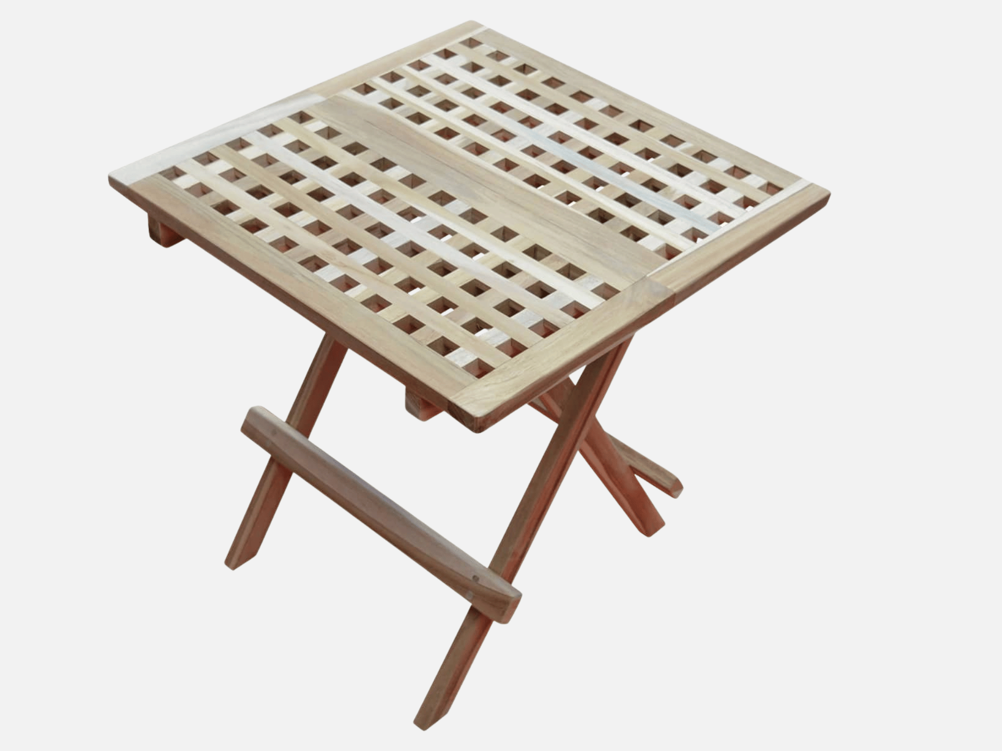 Havebord til altan Teak 50x50 cm