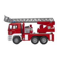 Bruder Brandbil Med Ljud Och Ljus 2771 leksak vattenslang stege