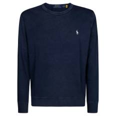 Polo Ralph Lauren, Stickade tröjor & koftor, Herr, L, Stilren Sweatshirt för Män