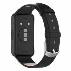 Huawei Band 8 Læderrem - Sort