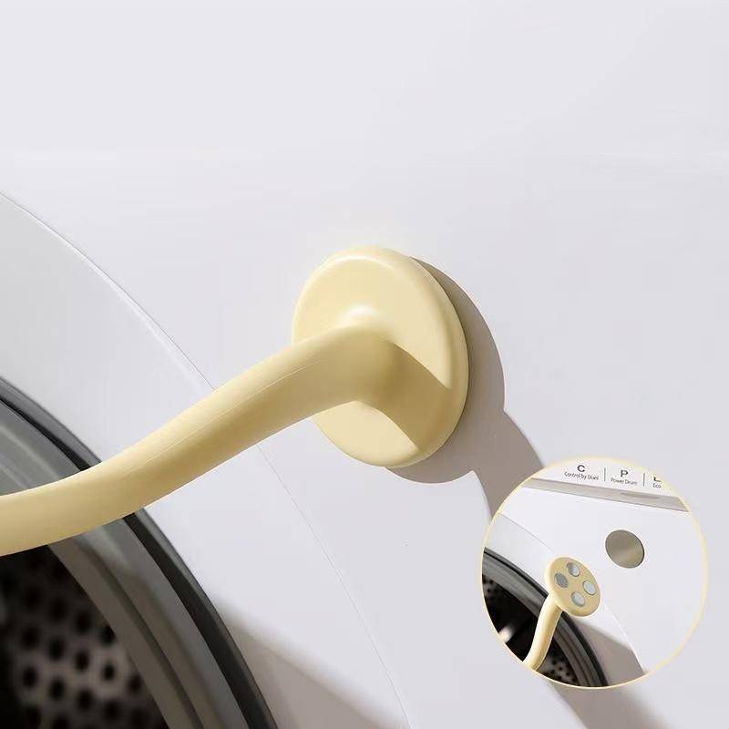 Magnetisk Dörrstopp för Tvättmaskin för Frontmatade Maskiner-Lätt att Installera, Flexibel Design-Passar De Flesta Tvättmaskiner & Tvättmaskinsdörrar