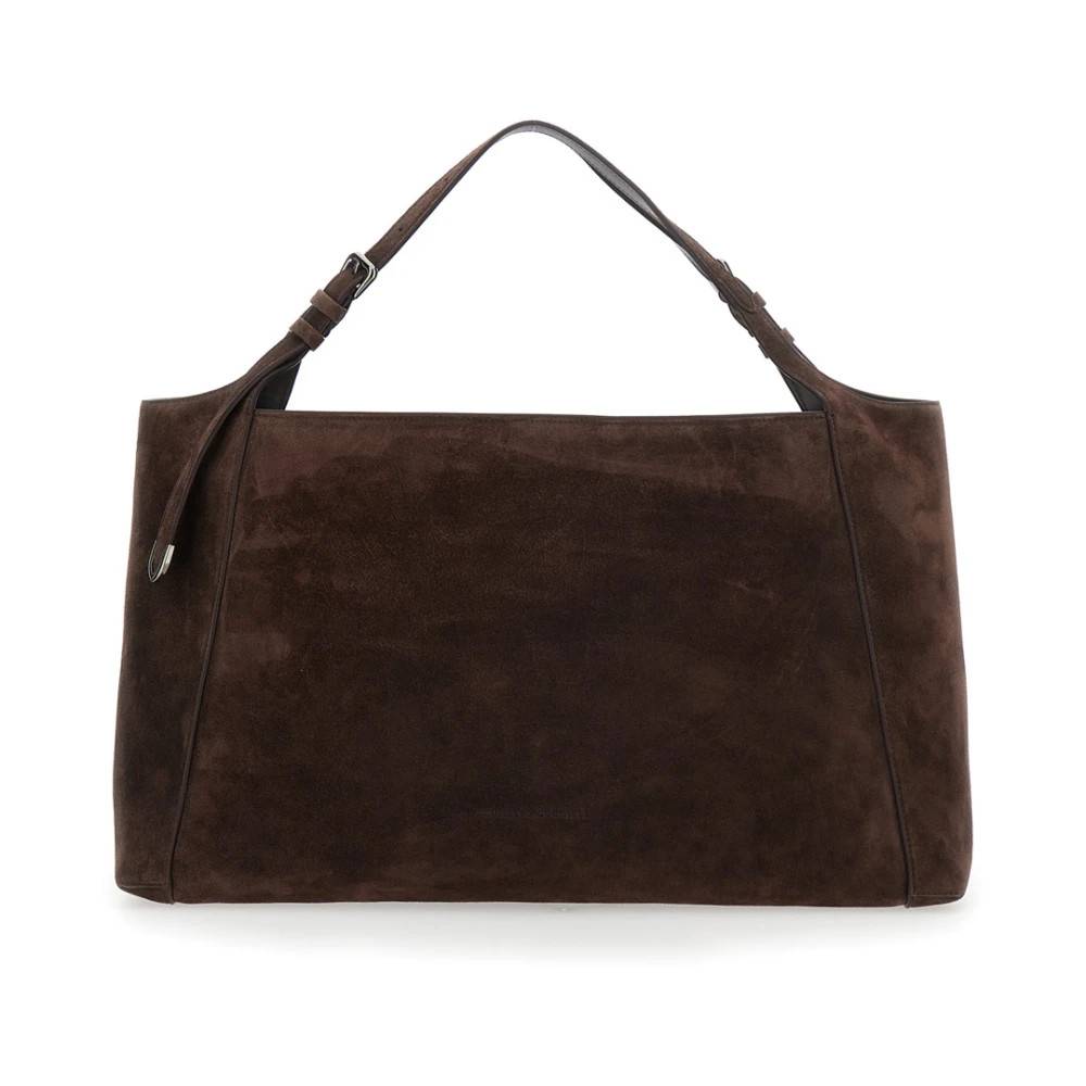 Brunello Cucinelli Sartorial Shopper Bag - Tasker - Dame - Brun - ONE SIZE - Læder