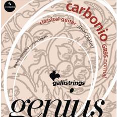 GalliStrings Genius Carbonio classical guitar strings, GR95 normal tension, ProCoated