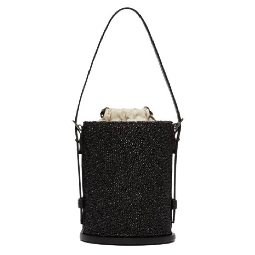 Max Mara Archetipo Bucket Bag - Tasker - Dame - Sort - ONE SIZE - Bomuld