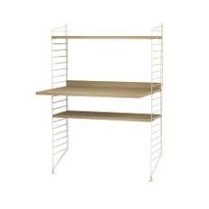 String Stringhylla kontor ek & beige - Kombination H - Beige