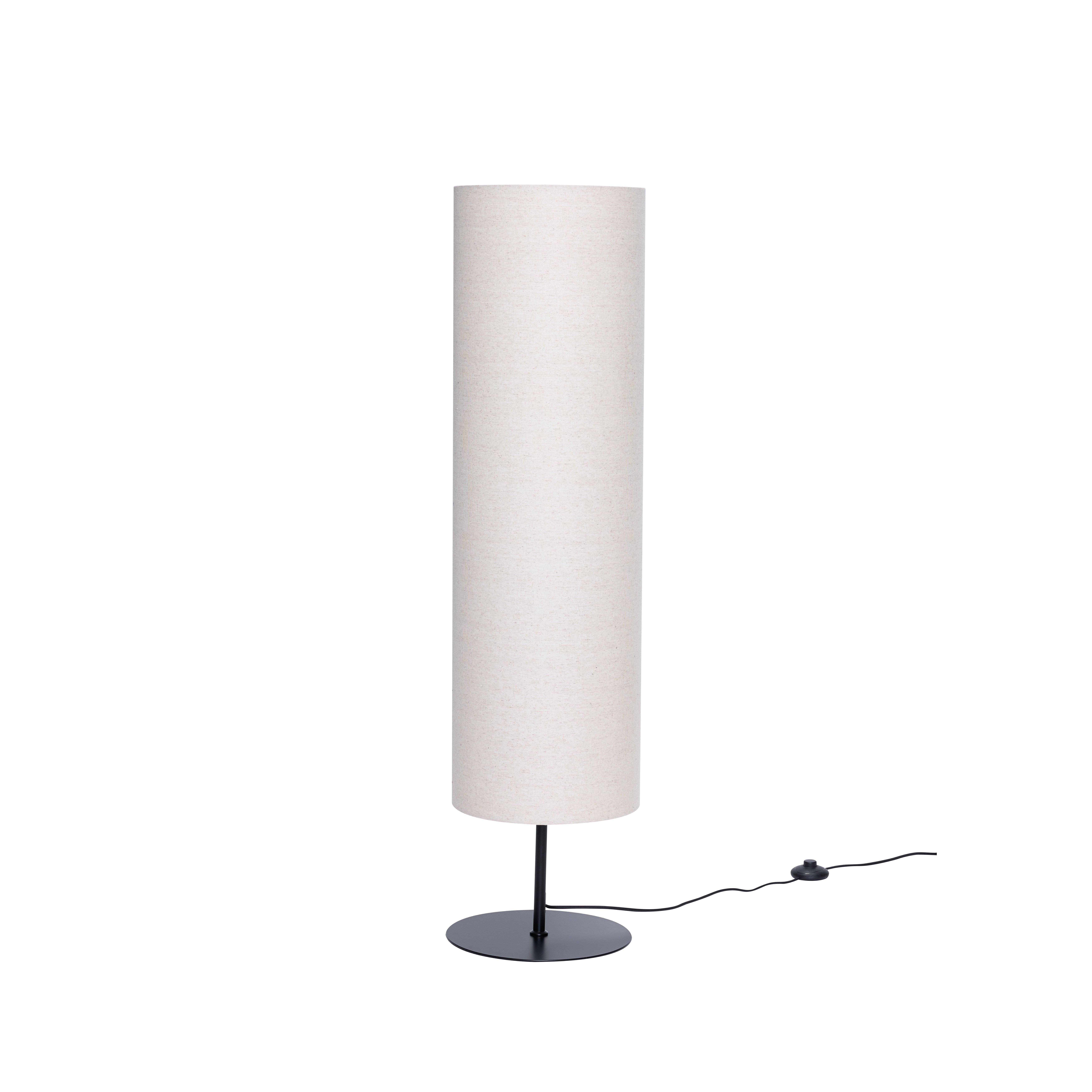 Hübsch - Sable Gulvlampe - Sand - ø30xh120cm - Fri fragt og klar til levering