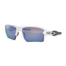 Oakley Flak 2.0 XL Polished White / Prizm Deep Water Polarized