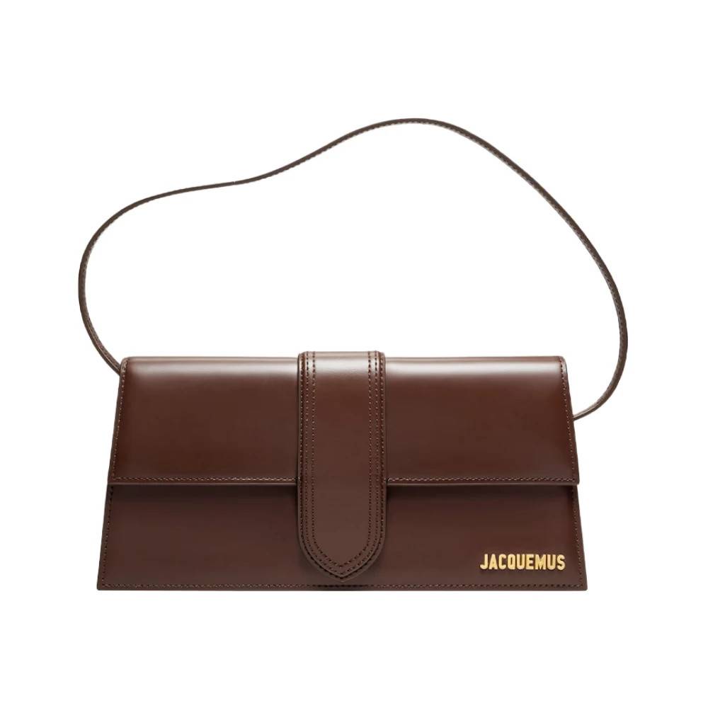 Jacquemus Brun Læderhåndtaske til Kvinder - Tasker - Dame - Brun - ONE SIZE - Læder