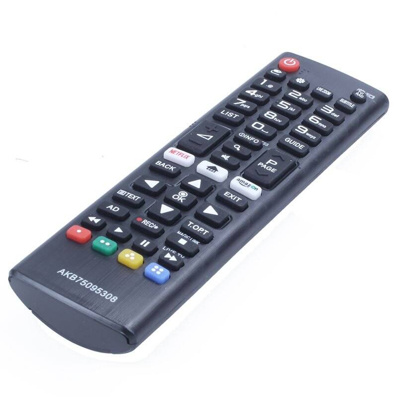 Tv/pc fjärrkontroll för lg smart led tv akb 75095308 55 uj 630v 65 uj 630v 43 uj 630v