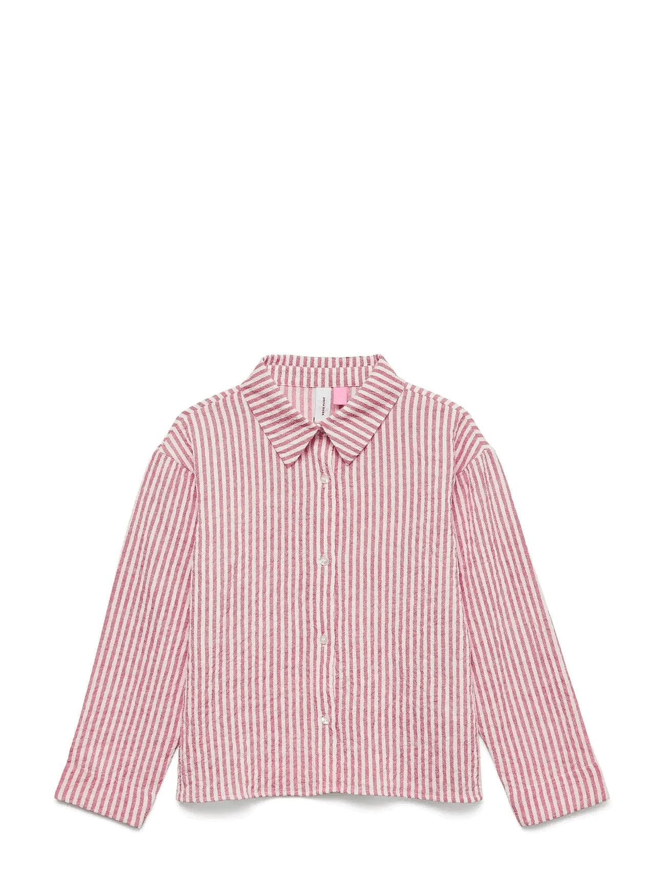 Vero Moda Girl Vmannie Ls Shirt Wvn Girl - Pink - 128