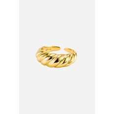 Andcopenhagen - Ring - 18 karat guldbelagt 925 sterlingsølv - Curly