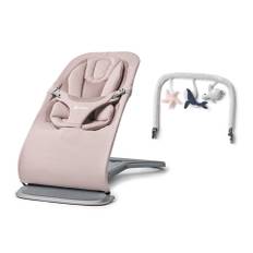 Ergobaby Evolve 3-in-1 Babysitter inkl. Lekbåge, Blush Pink