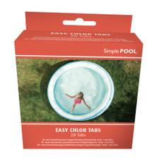 Simple Pool, Klor tabletter, 28 stk.