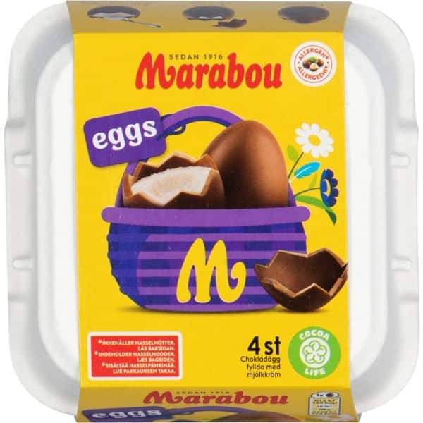 Marabou Eggs 4 Stk (20/pakker)