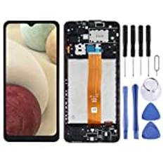 Original LCD-skärm för Samsung Galaxy A12 4G SM-A125F Digitizer Full Assembly with Frame