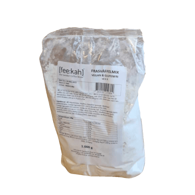 Frasvåffelmix - Vegansk, Glutenfri, 1 kg. fee:kah