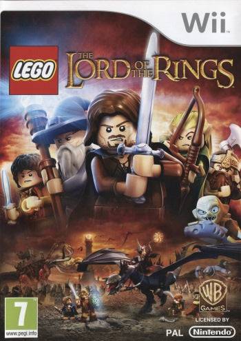 Wii - LEGO Lord of the Rings (Beg) - Utan manual
