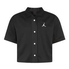 Jordan Skjorta k/ä - Dri-Fit - Svart m. Logo - Jordan - 8-10 år (128-140) - Skjorta K/Ä