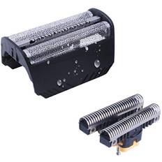 Poweka Scherfolie Scherkopf Kompatibel mit Braun 30B - Hochwertiges Kombipack Klingenblock Messer Rasierklinge für Braun Series 3 30B / 7000/4000 Series