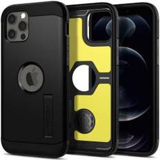 Spigen Tough Armor - Fodral för iPhone 12 / iPhone 12 Pro (svart)