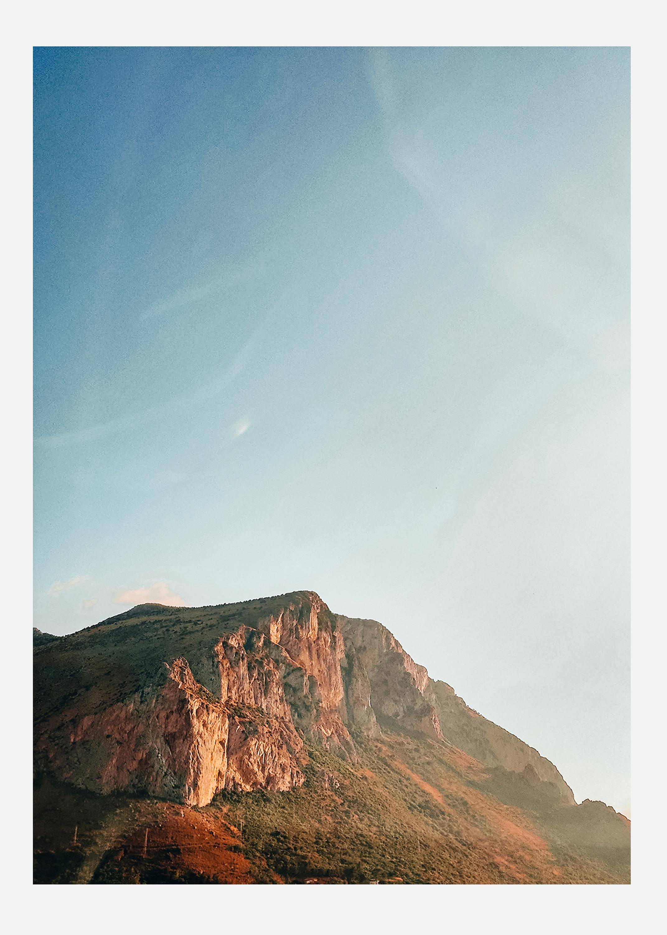 Sunset Mountain Canvastavla (70x100 cm)