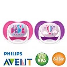 Philips Avent Ultra Air sutter, symmetriske, silikone, str. 2