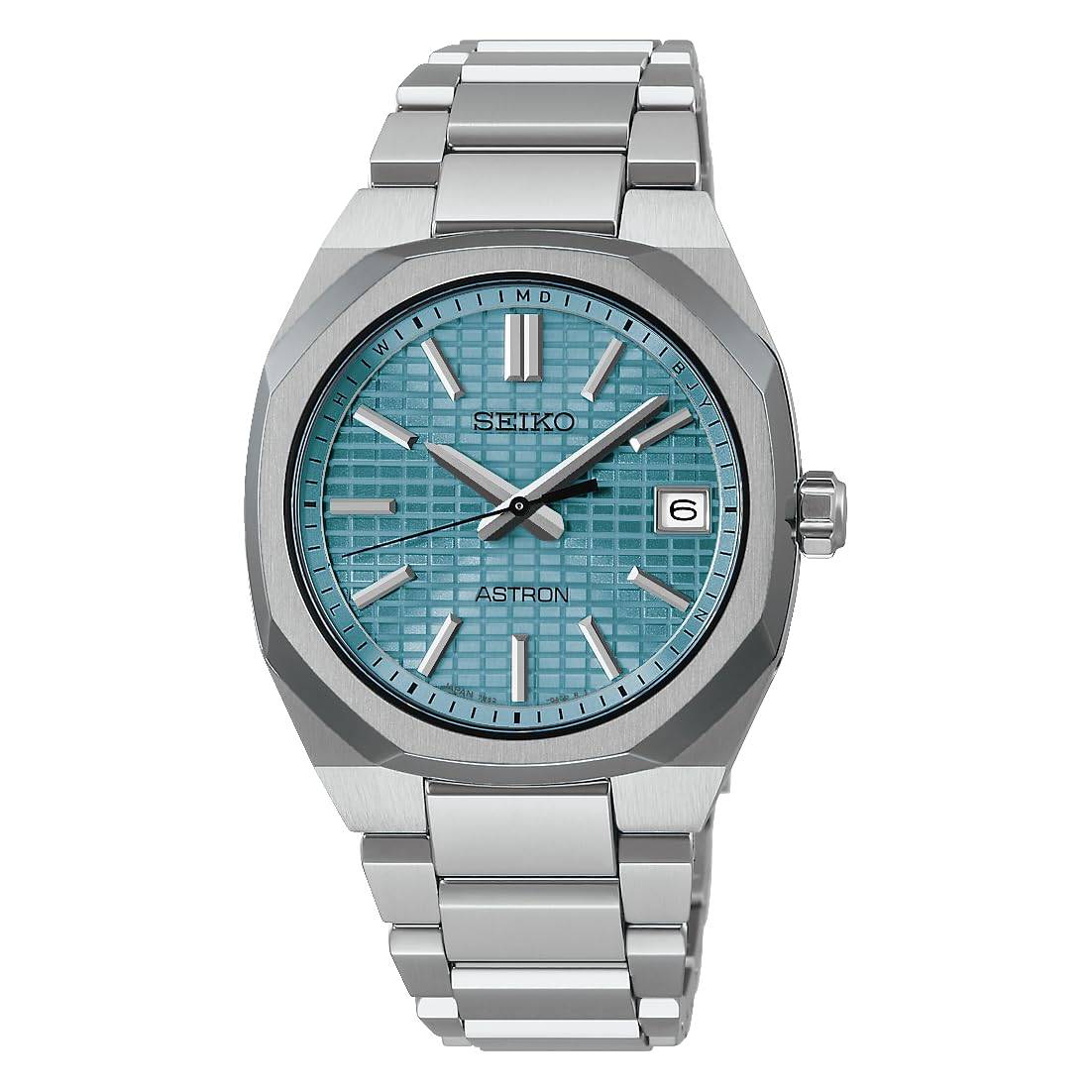 ASTRON SBXY103 Case Diameter Made in Solar Radio Mint Blue Dial [Seiko Watch] Men's/Unisex Watch, 36mm, Japan, Powered, Controlled,