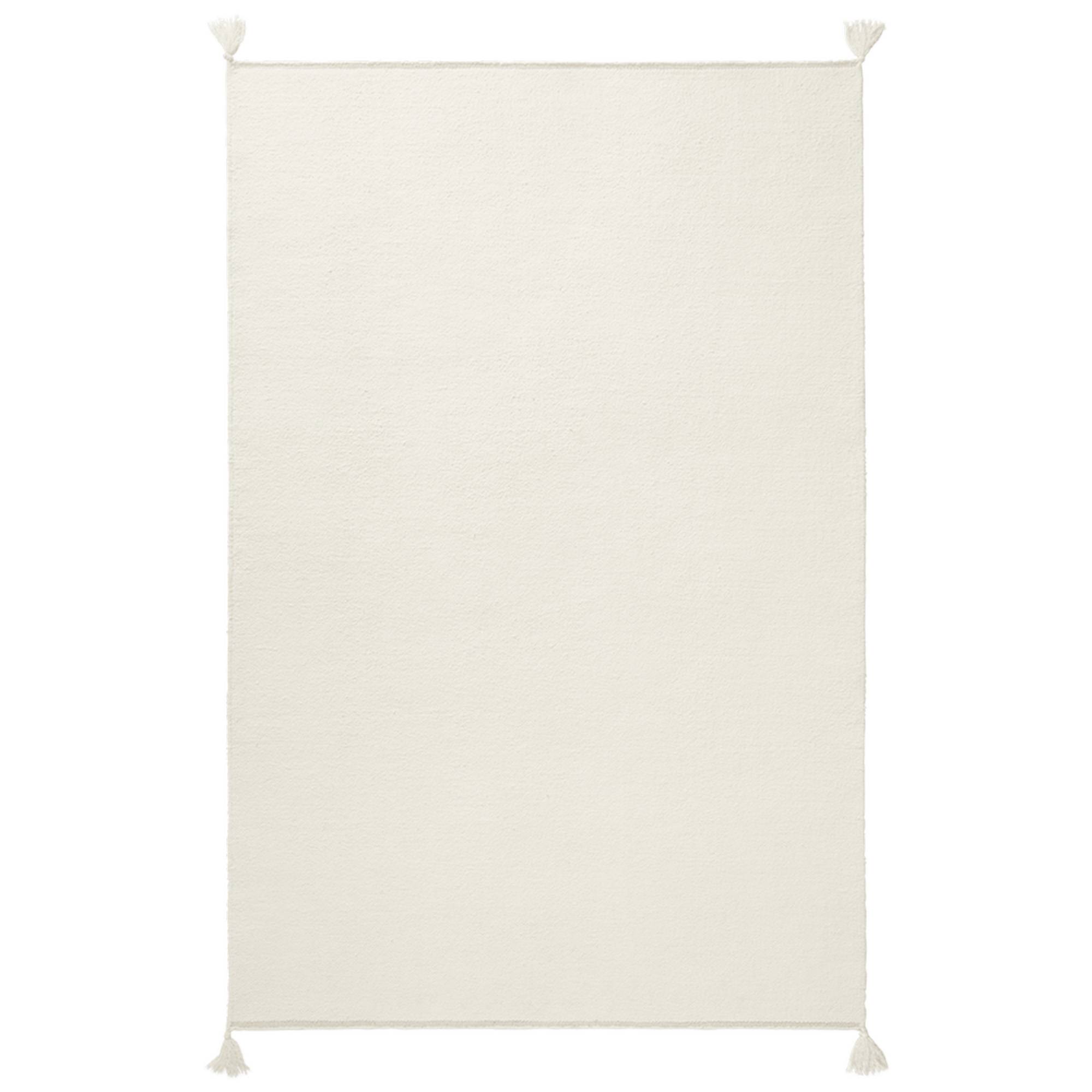 Nordic Knots - Merino - Natural White 300 x 400 - Uld tæpper - Uld