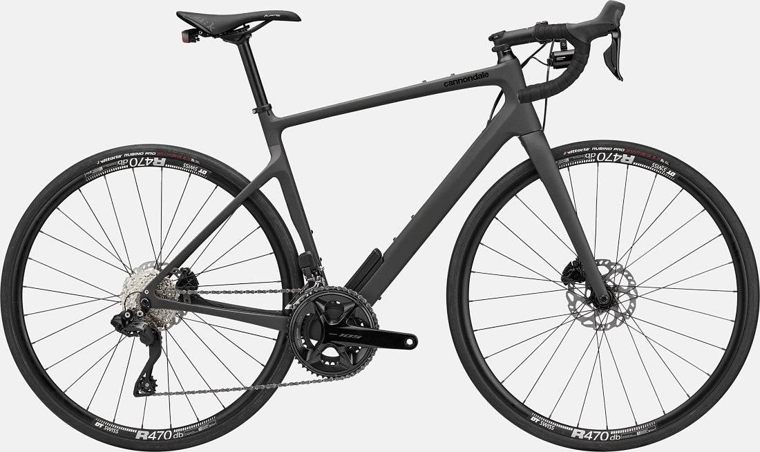 Cannondale Synapse Carbon 2 LE 2023 - Shimano 105 Di2 2x12sp - DT Swiss R470 db, 28h - 021 / 56 / smoke black