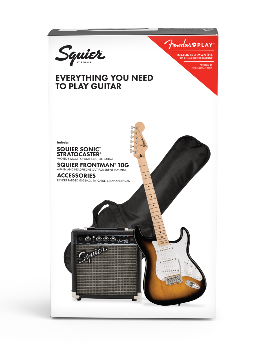 Sonic Stratocaster Pack Sunburst