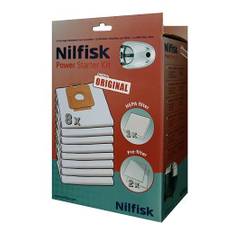 Nilfisk startkit sæt til Power støvsugere Hepafiter/poser - Original