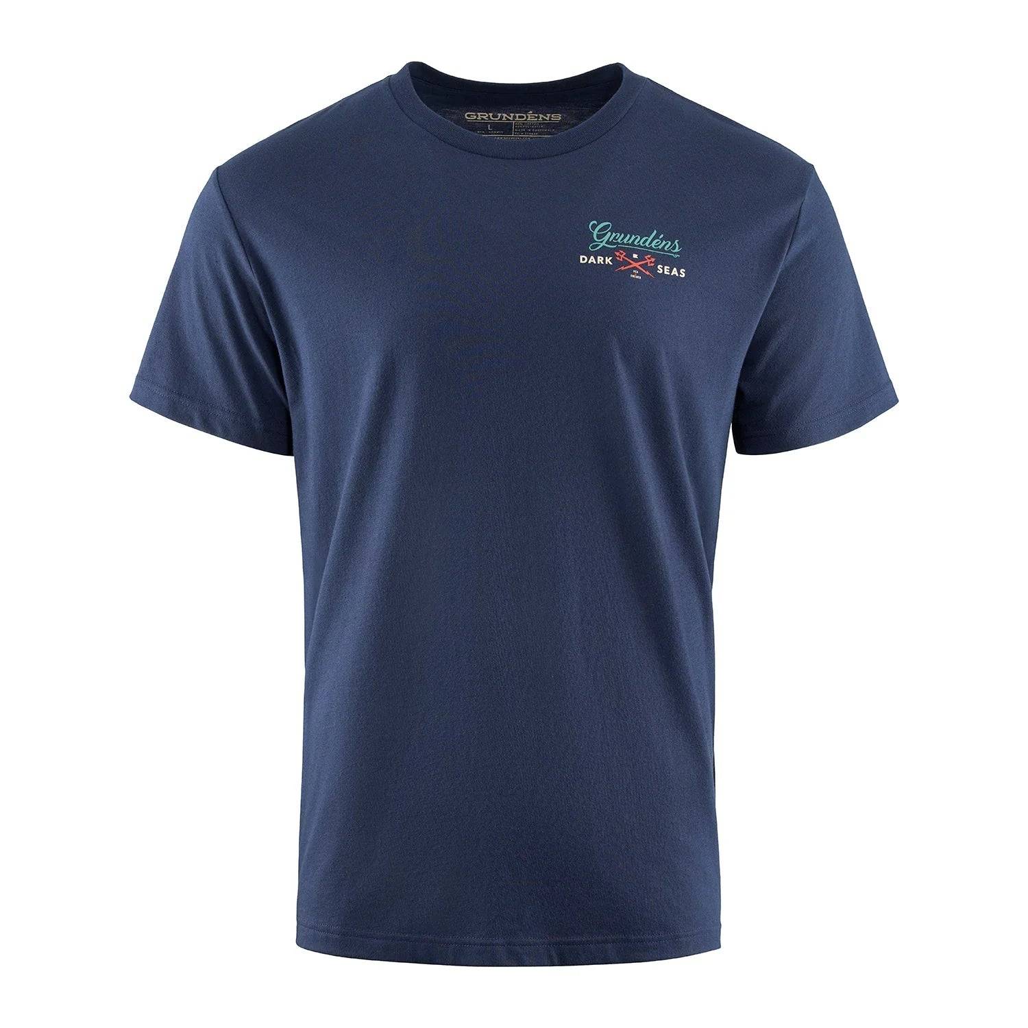 Grundéns Dark Seas Watchmen SS T-Shirt - Dark Navy - L