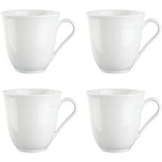 Rörstrand Swedish Grace Krus 30 Cl 4-pak Sne - Kaffekopper Porcelæn Snow (White) - 1011852 4-PACK