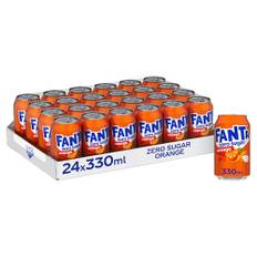 Fanta Orange Zero sugar (24x0,33l Dosen) DK
