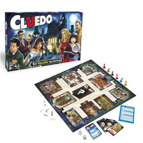Cluedo Classic brætspil. Fra 8+. 2-6 spillere. Fra Hasbro