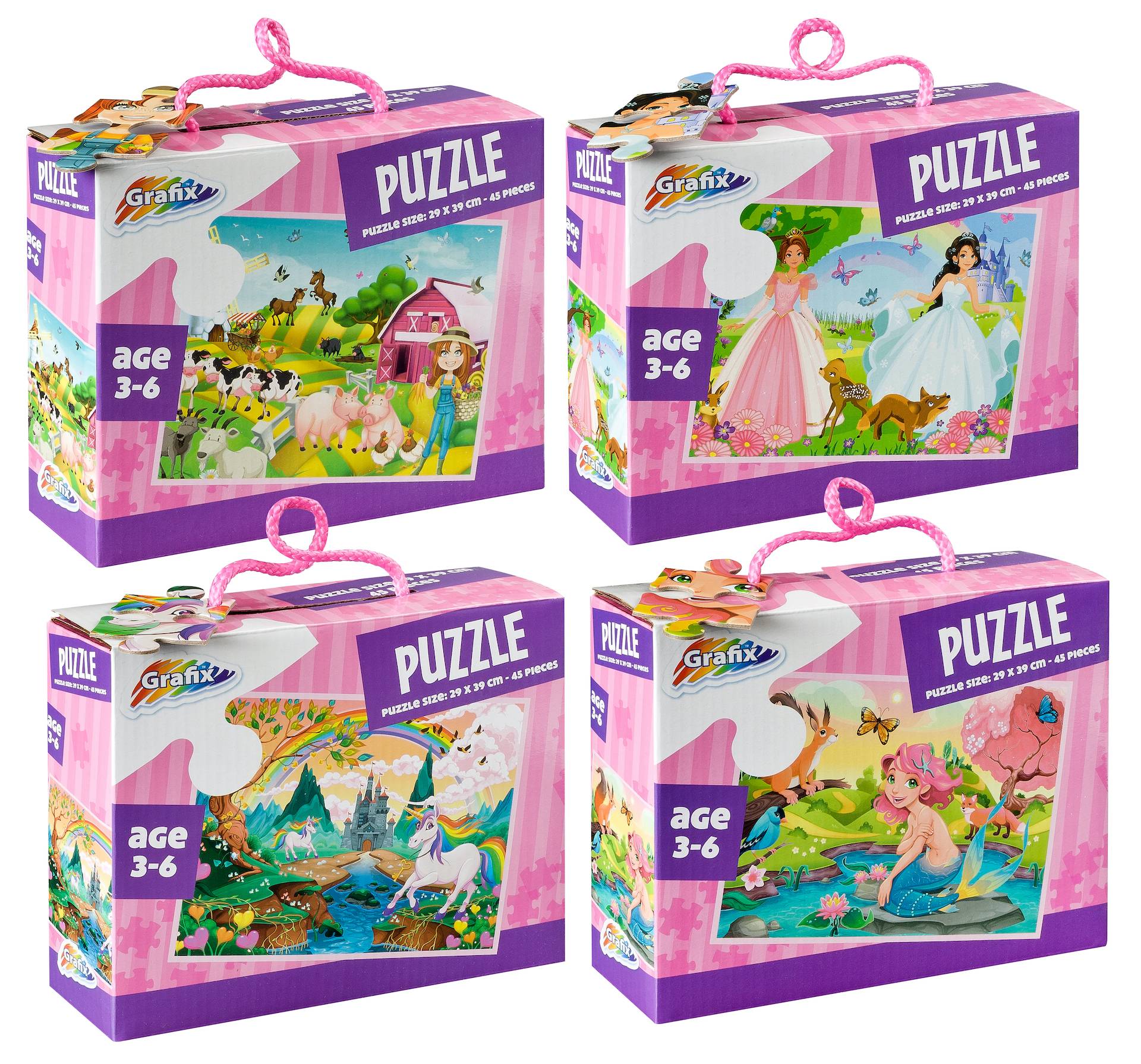 Pussel 45 bitar (Unicorn)