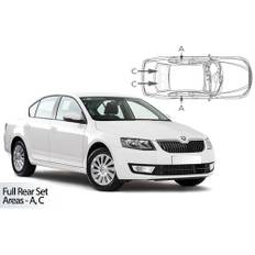 Solgardiner UV - Car Shades - Skoda Octavia 5-Dørs 2013-2019 (uden gardiner til de små vinduer)