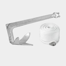 Ankringspakke båd NOCK Liten, til både op til 2 ton / op til 21 fod, galvaniseret stål, Til ankerspil