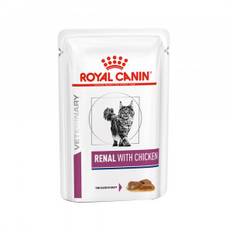 Royal Canin Veterinary Renal med kylling vådfoder til katte 2 bokse (24 x 85 g)