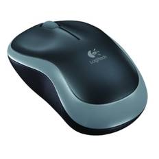 Mus Logitech M185 trådlös svart/grå