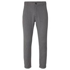 Tailored & Originals Frederic Zip Pants - 29/32 / Medium Grey Melange