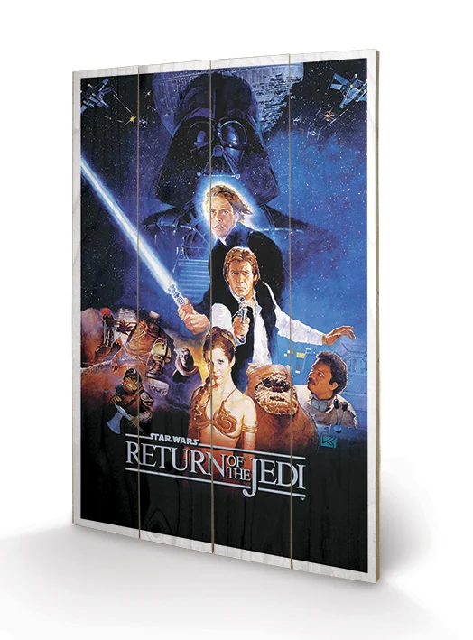 Star Wars - Wood Print 40X59 - Return Of The Jedi
