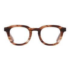 Montebello Brown Stripe Læsebrille - PREMIUM | WOMEN - Brown Stripe / +2