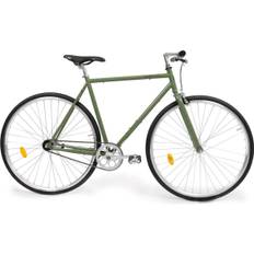 Herrcykel Kronan Rask H1 Singlespeed olivgrön 55 cm 2023