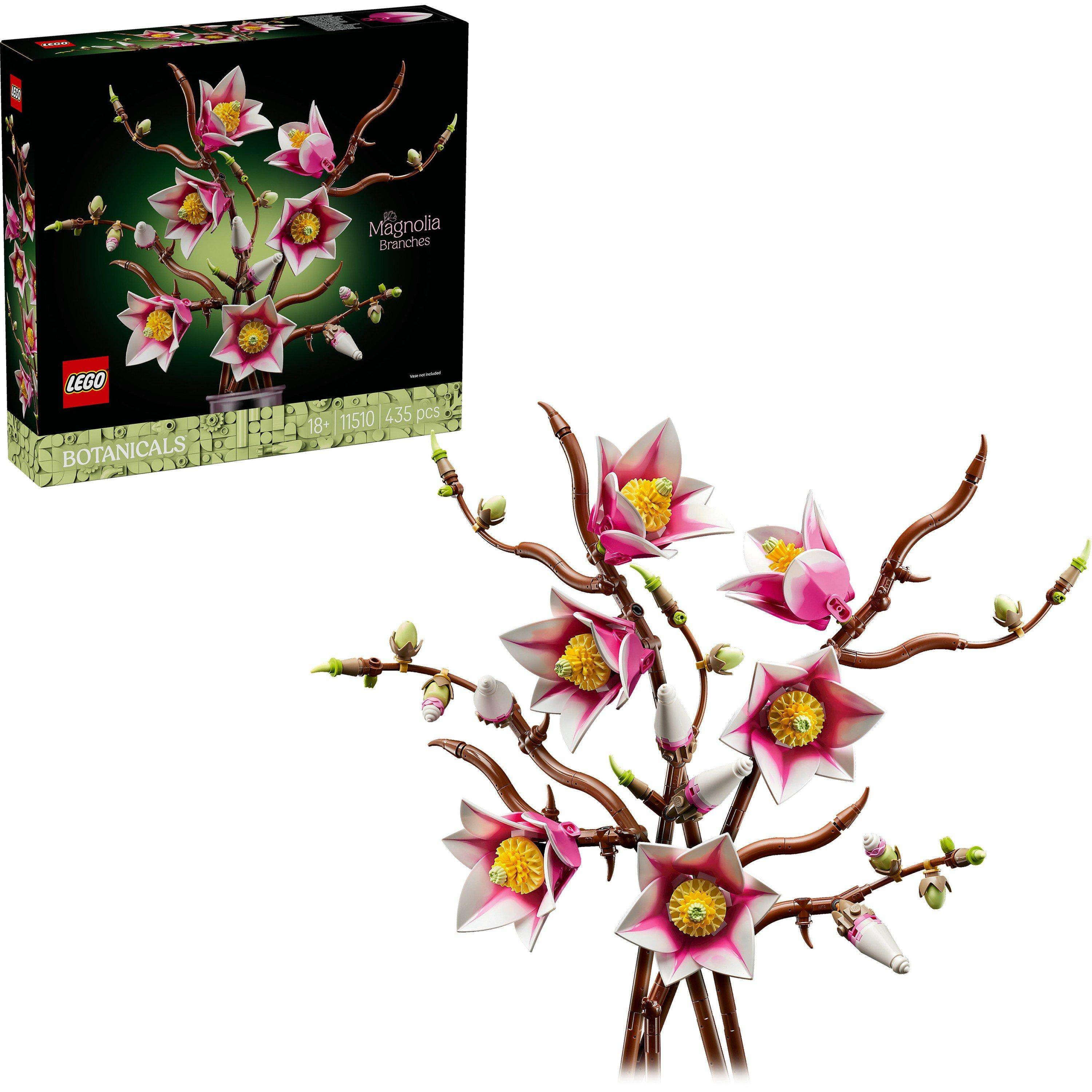 Lego Botanicals Magnolia Branches - Faux Flowers Set 11510