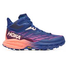 Hoka Speedgoat 5 Mid Gore-tex Womens | Bellwether Blue / Camellia - Blue / 4