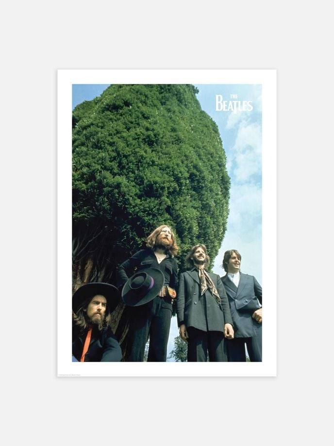 The Beatles Tree Poster